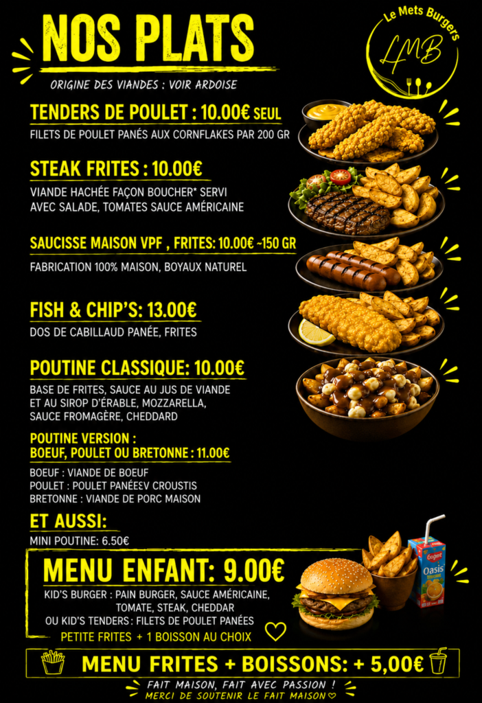 nos plats